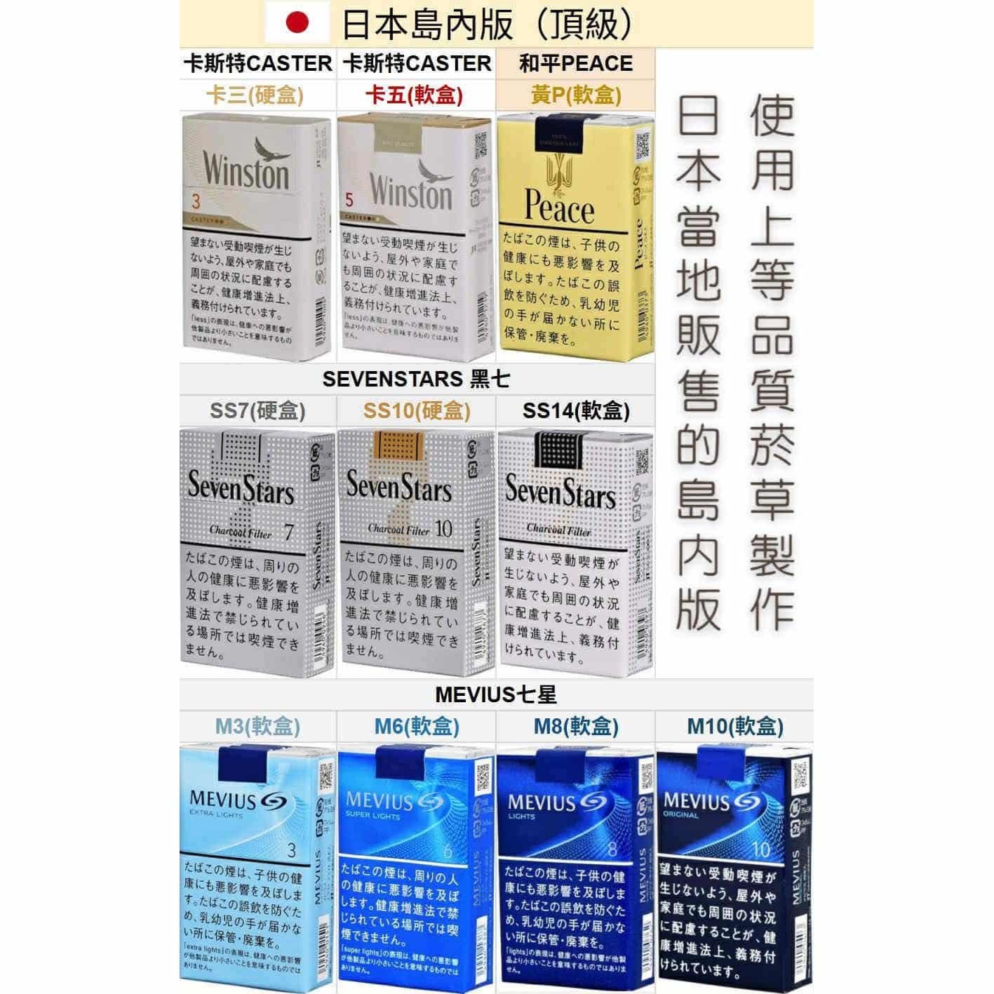 日本七星香菸